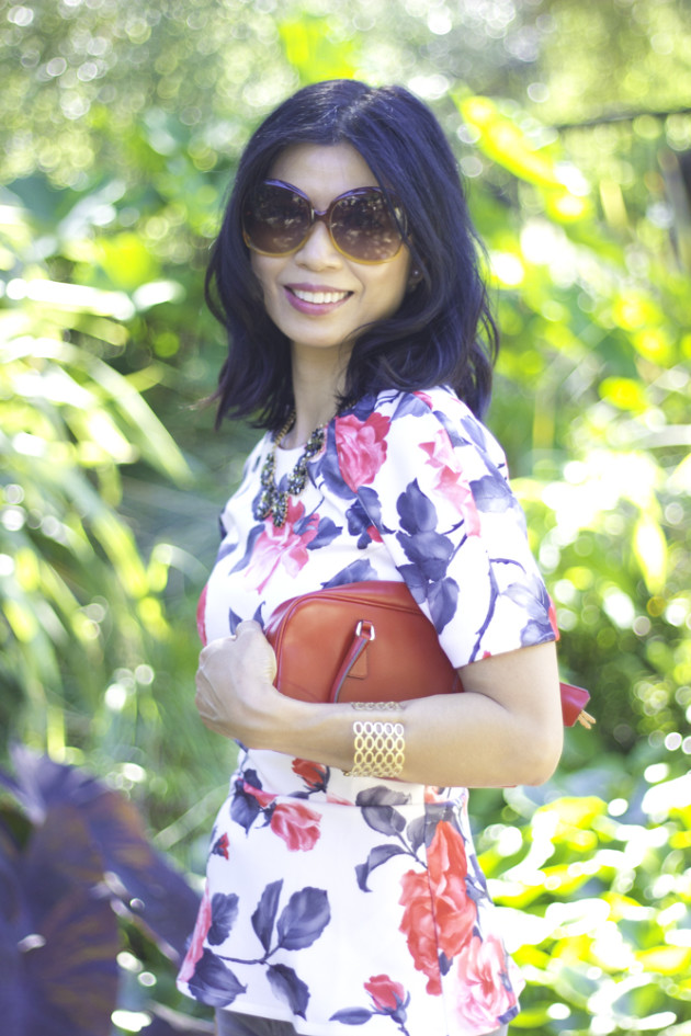 Date Night Style Series: Floral Blouse – Mama In Heels
