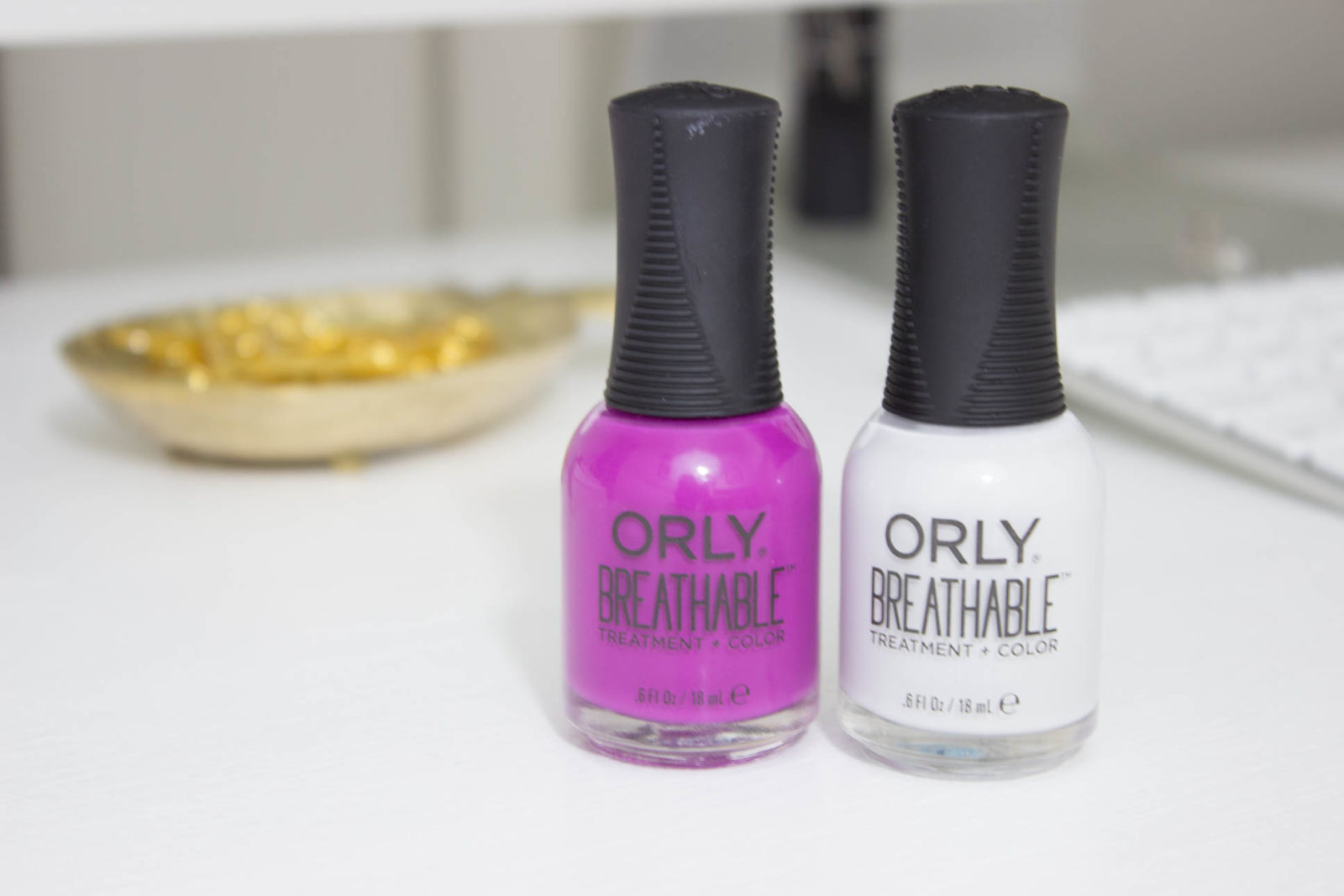 6. Orly Breathable Treatment + Color Nail Polish, Argan Oil Infused Nail Color - wide 8