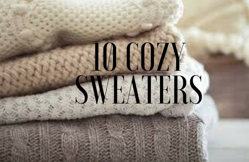 cozy sweaters