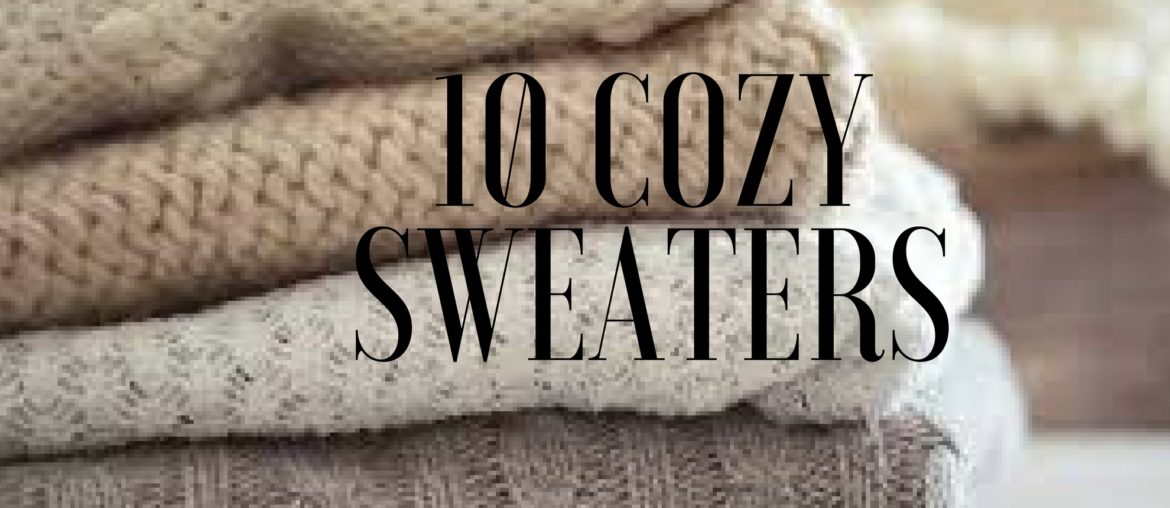 cozy sweaters