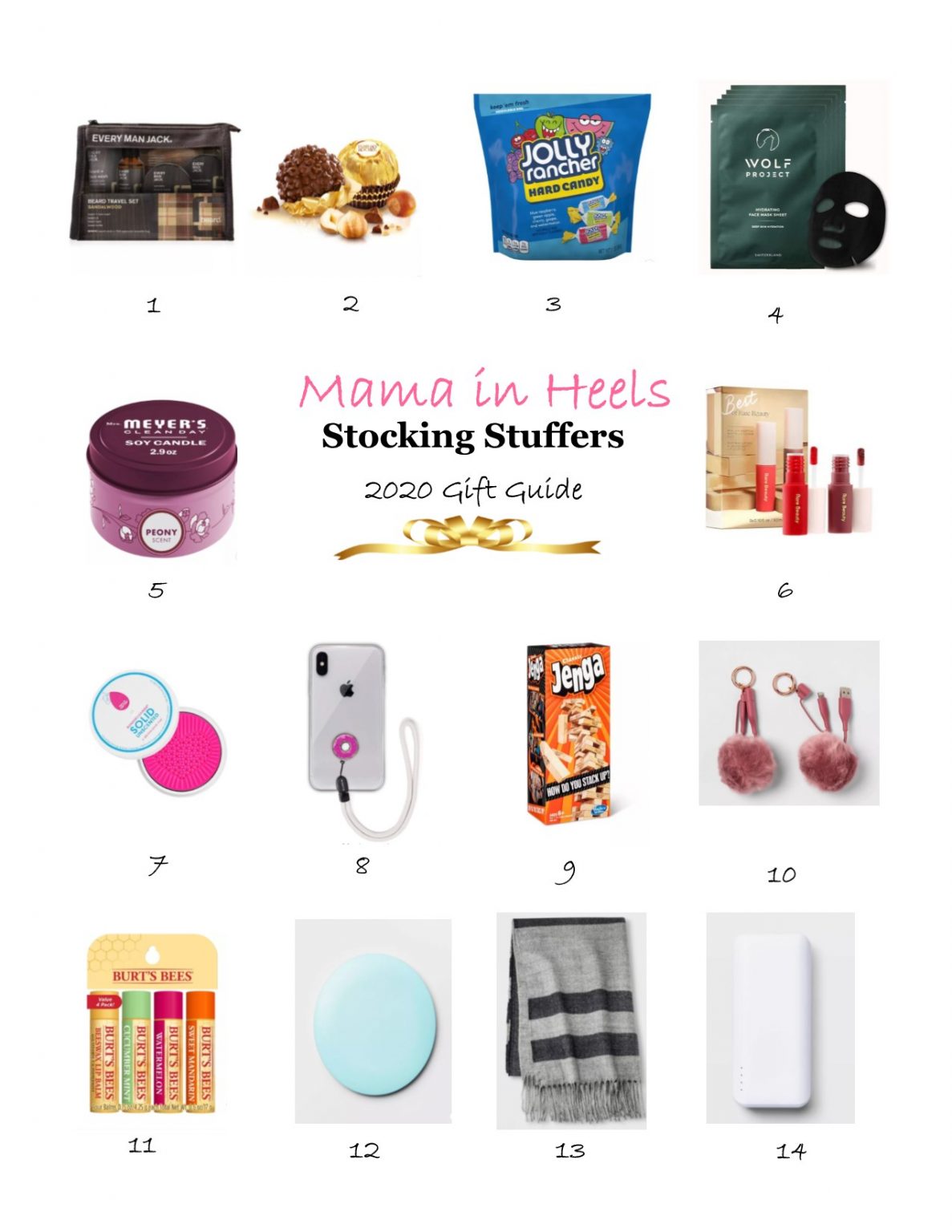 Stocking Stuffers 2020 Gift Guide - Mama In Heels